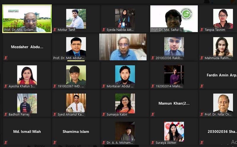 গ্রিন ইউনিভার্সিটিতে জার্নাল ম্যানেজমেন্ট সফটওয়্যার সিস্টেম উদ্বোধন