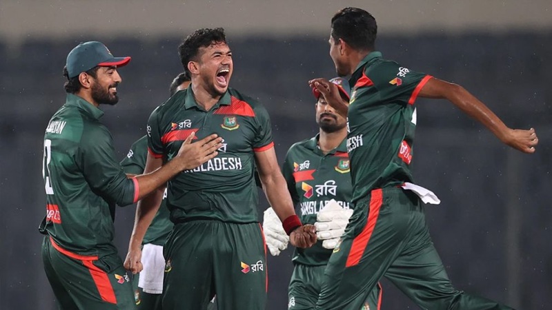 শ্বাসরুদ্ধকর লড়াইয়ে পাকিস্তানের বিরুদ্ধে বাংলাদেশের সিরিজ জয়