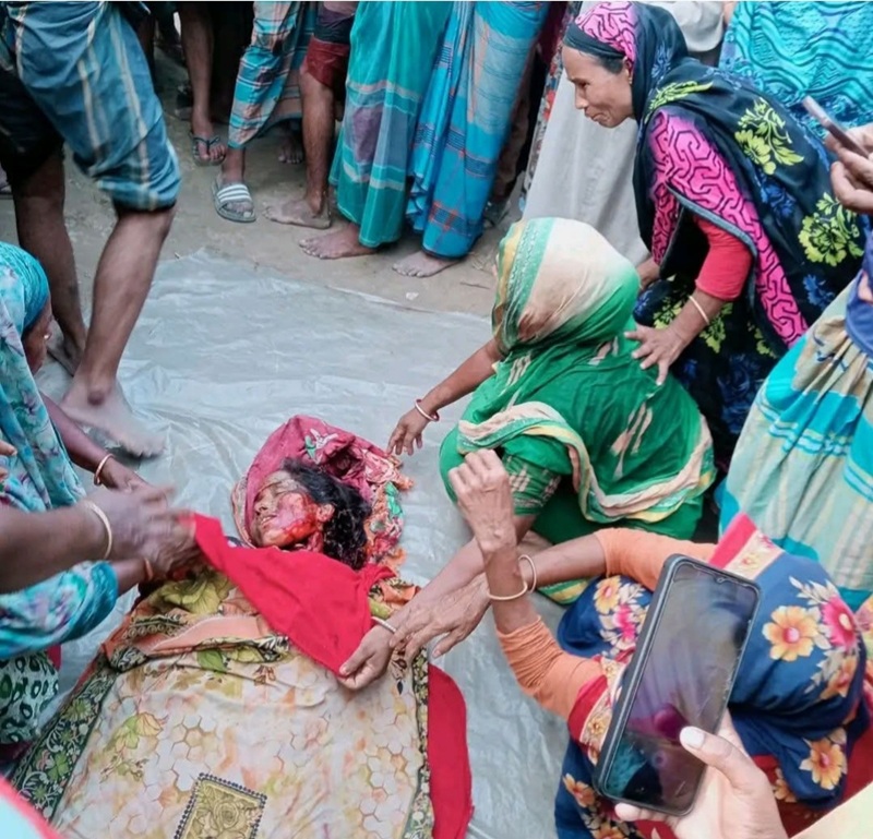রৌমারীতে বিদ্যুৎস্পৃষ্ট হয়ে গরু,ছাগল,সহ এক নারীর মৃত্যু