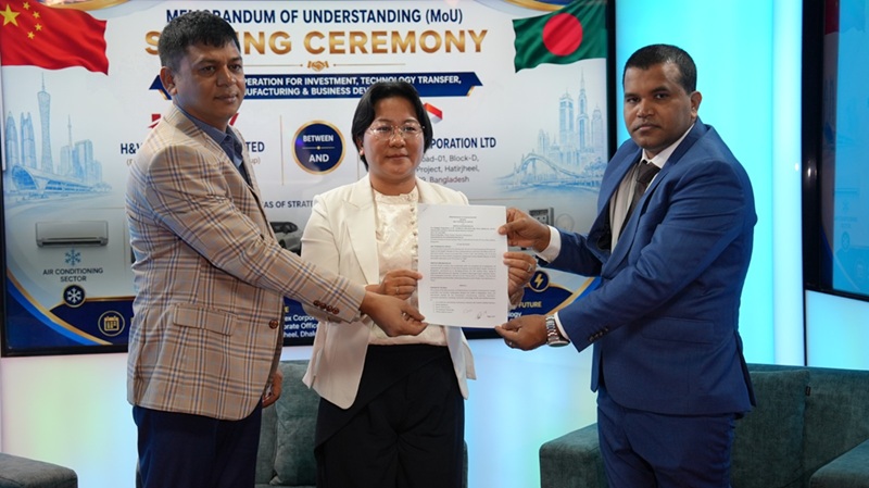 দ্য নিউজ-এর মাদার প্রতিষ্ঠান সিম্প্লেক্স  ও চীনা প্রতিষ্ঠানের মধ্যে ২ হাজার ৫০০ কোটি টাকার সমঝোতা সাক্ষর
