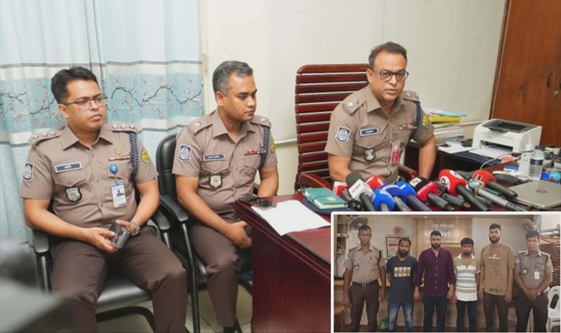 পরিবারকে রেস্টুরেন্টে রেখে নিখোঁজ, ৬ দিন পর উদ্ধার, মুক্তিপণের ২৫ লাখ টাকাসহ গ্রেফতার ৪