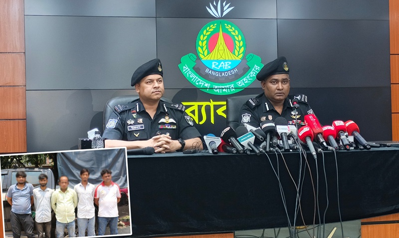 কব্জি কাটা গ্রুপের 'গুরু' এক্সেল বাবুসহ ৬ জন গ্রেফতার: র‍্যাব