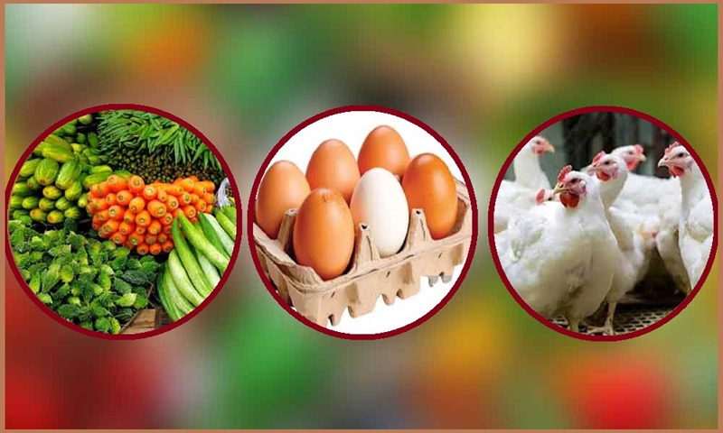 সবজিতে স্বস্তি, ডিম ও মুরগির দামও কমেছে