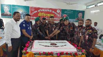 চাঁপাইনবাবগঞ্জে ৫৩ বিজিবির প্রতিষ্ঠা বার্ষিকী উদযাপন