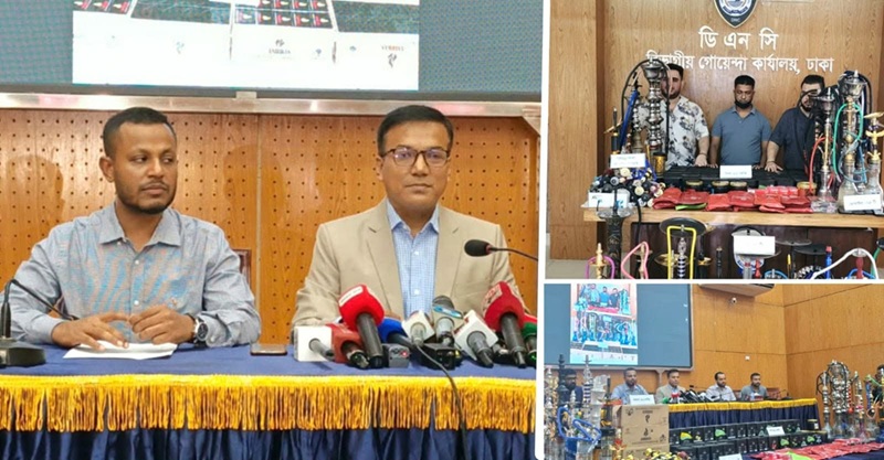 ইরান থেকে শিখে এসে বাংলাদেশে অনলাইনে শিশা কারবার, গ্রেফতার ৩ 