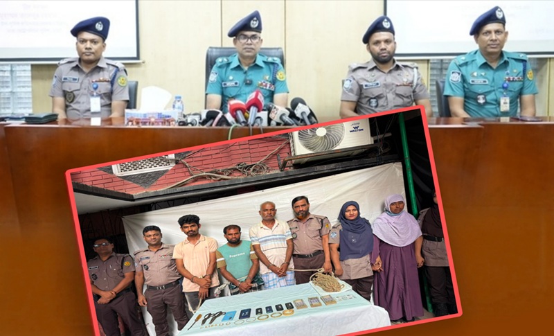 গ্রেফতার ৪: বাসা দেখার নামে ডাকাতি,পরিকল্পনায় ছিলেন একই ভবনের গৃহবধূ