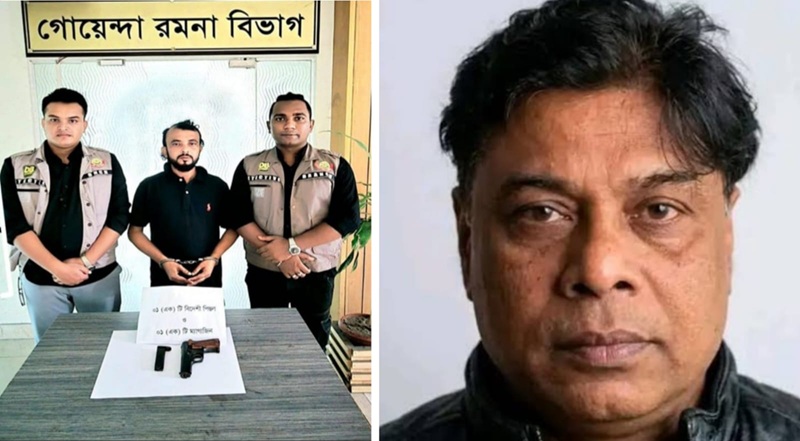 শীর্ষ সন্ত্রাসী টিটন হত্যা মামলার এজাহারনামীয় আসামি রনি গ্রেফতার, অস্ত্র উদ্ধার