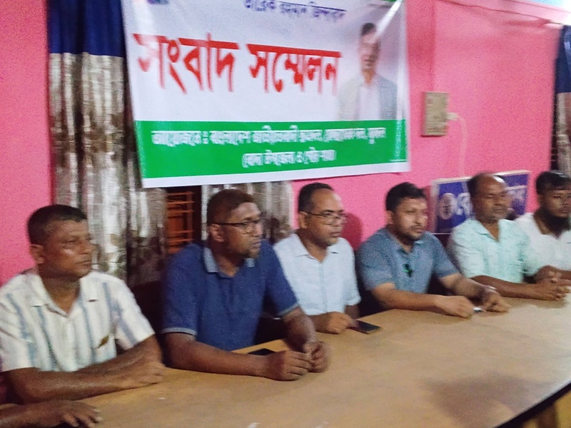 প্রতিমন্ত্রী আজাদকে নিয়ে ভুয়া ভিডিও ও ছবি প্রচারের প্রতিবাদে বোদায় সংবাদ সম্মেলন