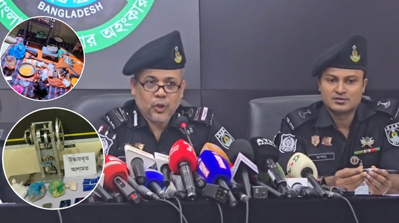 কেরানীগঞ্জে ইয়াবা তৈরির কারখানার সন্ধান পেল র‍্যাব, কাঁচামাল জব্দঃ গ্রেফতার ৪