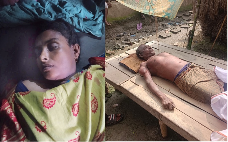 একই দিনে দুই পরিবারের শোক: বজ্রপাতে গৃহবধূ ও পুকুরে ডুবে কৃষকের মৃত্যু