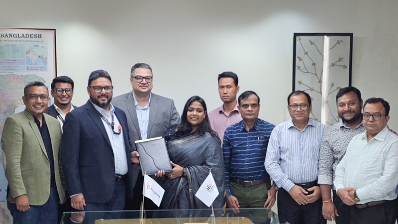 নিরবচ্ছিন্ন যোগাযোগ ও ডিজিটাল সেবা দিতে  বুরো বাংলাদেশের সঙ্গে বাংলালিংকের চুক্তি