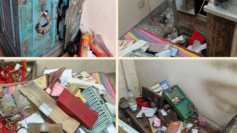 রাজবাড়ীতে প্রহরীদের বেঁধে জুয়েলারি ও ফার্মেসিতে ডাকাতি, আটক ১