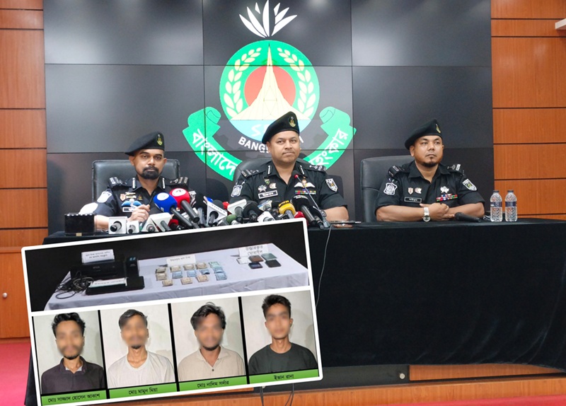 আশুলিয়ায় জাল টাকা তৈরির কারখানায় এসআরবি’র অভিযান, গ্রেফতার ৪