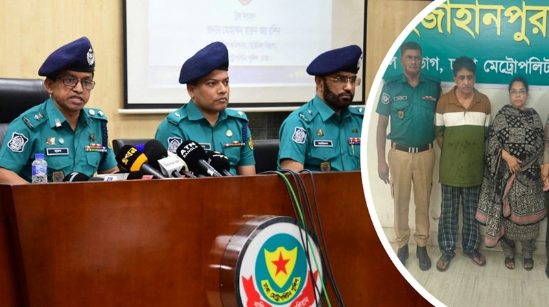 বাসা ছাড়তে না চাওয়ায় শ্যালককে গলা কেটে হত্যা, বোন-ভগ্নিপতি গ্রেফতার 
