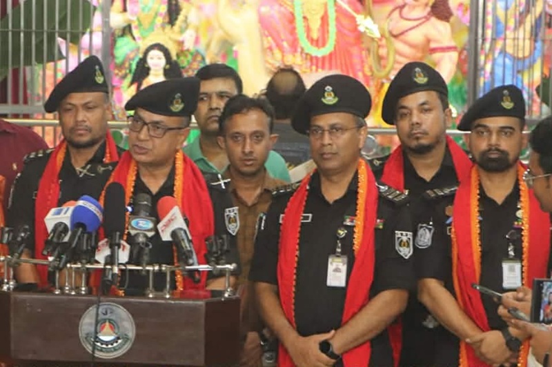 দুর্গাপূজার নিরাপত্তায় ৬ হাজারের বেশি এসআরবি সদস্য, প্রতিদিন দায়িত্ব পালনে প্রায় ২৫০০: ডিজি