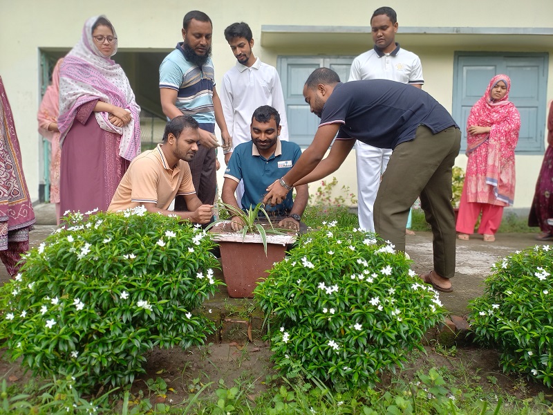 সোনাতলা পিটিআই এ বৃক্ষরোপণ কর্মসূচি পালন