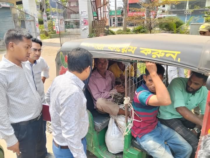 লক্ষ্মীপুরে তিনজনকে ভ্রাম্যমাণ আদালত জরিমানা 