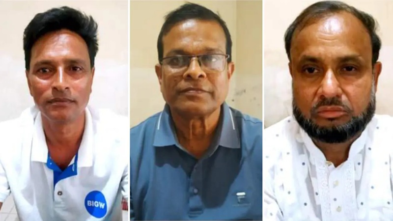 তিন ইউপি সদস্যকে ধরে পুলিশে দিল জনতা