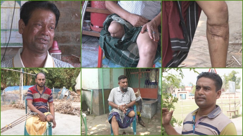 বন্দুকযুদ্ধের ‘নাটক’ সাজিয়ে করা হয় পঙ্গু