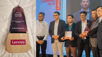 ১৩ বছরের সাফল্যের স্বীকৃতি: গ্লোবাল ব্র্যান্ড পিএলসি-কে লেনোভোর সম্মাননা