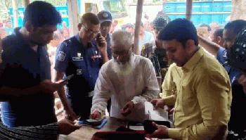 বোদায় গরু হাটে অতিরিক্ত টোল আদায়ের অভিযোগে ইজারাদারকে জরিমানা
