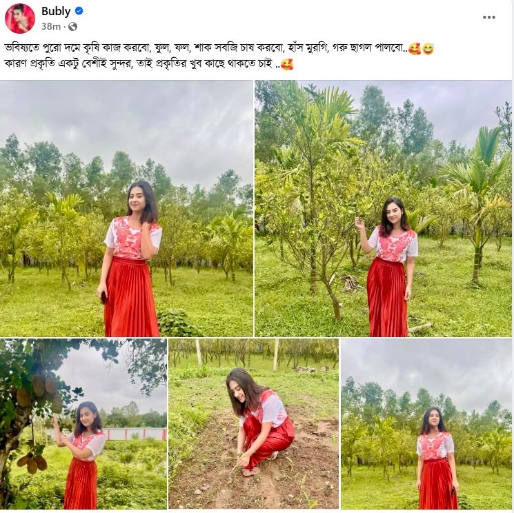 ভবিষ্যৎ পরিকল্পনা নিয়ে যা জানালেন বুবলী