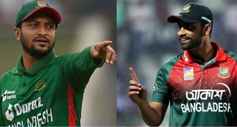 নাসুমের চড়কাণ্ড নিয়ে তামিমের দিকে আঙ্গুল তুললেন সাকিব!