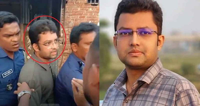 ছাত্রলীগ নেতা ‘টয়লেট নাঈম’কে পুলিশে দিল ছাত্রদল