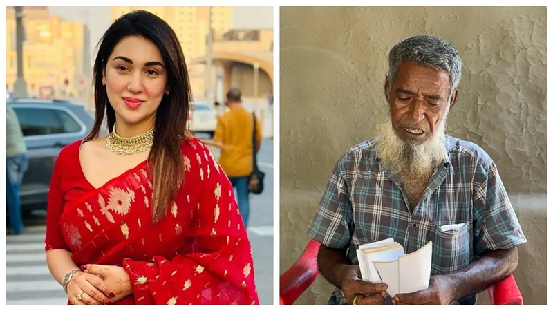জাল টাকায় ক্ষতিগ্রস্ত সেই বৃদ্ধকে ওমরাহ করাবেন অপু বিশ্বাস