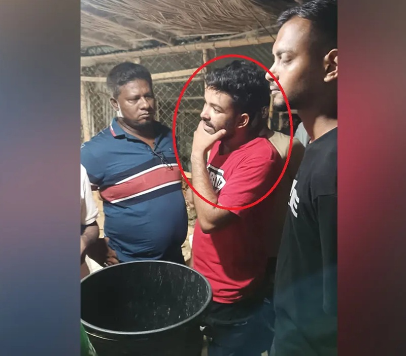 কথিত সেই যুবদল নেতা ফের চাঁদাবাজি করতে গিয়ে জনতার হাতে আটক