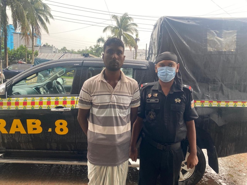 স্বামী কর্তৃক গার্মেন্টস কর্মী হত্যা: প্রধান আসামী আটক